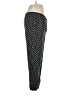 Chaps Print Black Casual Pants Size M - photo 4