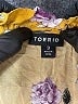 Torrid 100% Rayon Yellow Sleeveless Blouse Size 3X Plus (3) - photo 7