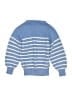 Bisby 100% Cotton Stripes Blue Pullover Sweater Size 12 - photo 2