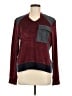 Moschino Jeans Color Block Burgundy Pullover Sweater Size M - photo 1