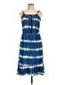 BLOOMCHIC Tie-dye Blue Casual Dress Size 12 - photo 1