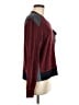 Moschino Jeans Color Block Burgundy Pullover Sweater Size M - photo 4