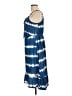 BLOOMCHIC Tie-dye Blue Casual Dress Size 12 - photo 5