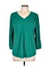 Westbound Green 3/4 Sleeve T-Shirt Size L - photo 1