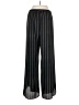 Mimi Chica 100% Polyester Stripes Black Casual Pants Size M - photo 2