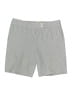 Talbots 100% Cotton Chevron-herringbone Gray Shorts Size 14 - photo 1