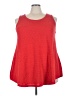 New Directions Red Sleeveless Top Size 3X - photo 1