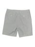 Talbots 100% Cotton Chevron-herringbone Gray Shorts Size 14 - photo 2