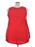 New Directions Red Sleeveless Top Size 3X - photo 2