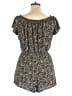 Rewind 100% Rayon Animal Print Brown Romper Size XL - photo 2