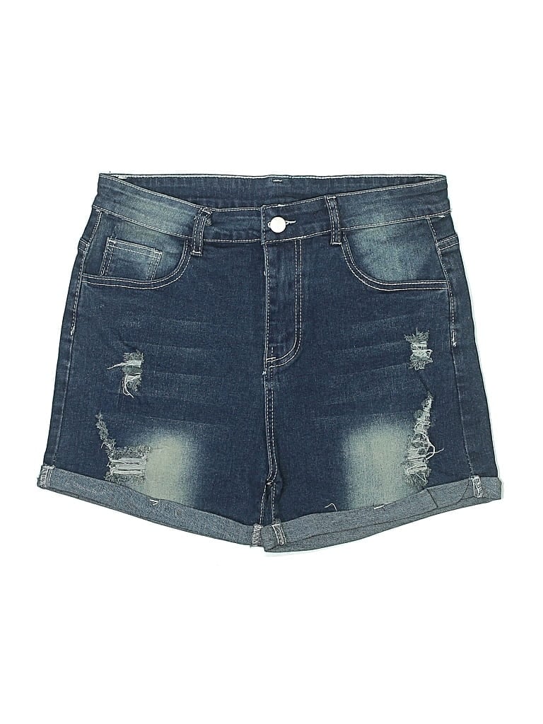 Assorted Brands Denim Shorts In Blue