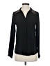I.ner 100% Polyester Black Long Sleeve Blouse Size S - photo 1