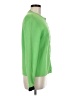 Foxcroft 100% Cotton Green Cardigan Size M - photo 4