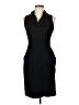 Etcetera Solid Black Cocktail Dress Size 8 - photo 1