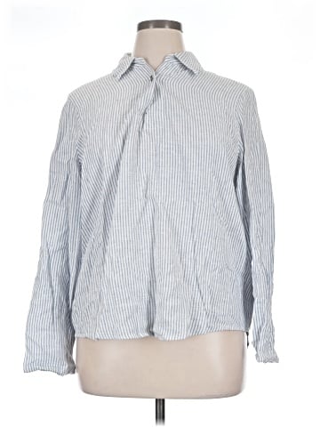 MICHAEL Michael Kors Long Sleeve Button-Down Shirt (view 1)