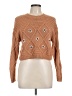 Lush Stars Tan Pullover Sweater Size L - photo 1