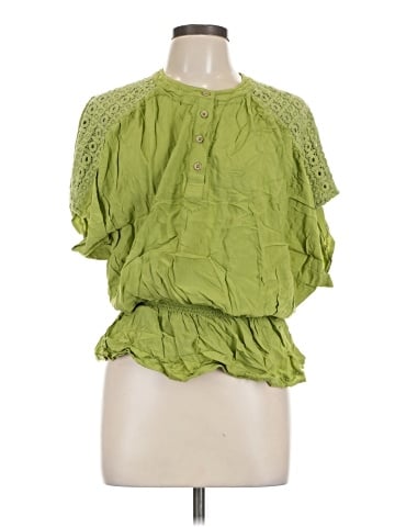 Democracy Short Sleeve Blouse (view 1)
