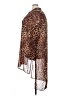 Highlights 100% Polyester Animal Print Brown 3/4 Sleeve Blouse Size 3X - photo 5