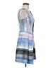 Black Halo Graphic Blue Cocktail Dress Size 6 - photo 4