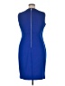 Calvin Klein Solid Blue Cocktail Dress Size 16 - photo 2