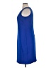 Calvin Klein Solid Blue Cocktail Dress Size 16 - photo 5