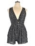 Trixxi 100% Rayon Polka Dots Black Romper Size XL - photo 1