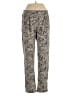 Mimi Chica 100% Polyester Animal Print Silver Casual Pants Size L - photo 1