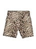 Onzie Animal Print Gold Athletic Shorts Size 18 - photo 1