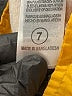 NFL 100% Nylon Color Block Yellow Windbreaker Size 7 - photo 4