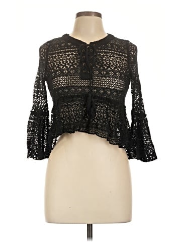Paper Crane 3/4 Sleeve Blouse (view 1)