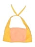 Old Navy Chevron-herringbone Yellow Swimsuit Top Size 2X - photo 1