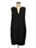 Gap Solid Black Cocktail Dress Size M - photo 1