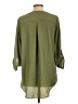 Cato 100% Polyester Green 3/4 Sleeve Blouse Size L - photo 2