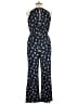 Ann Taylor Factory 100% Polyester Stars Blue Jumpsuit Size 14 - photo 2
