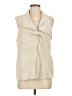Skies Are Blue 100% Polyester Ivory Vest Size M - photo 1