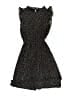 Aqua 100% Polyester Polka Dots Black Dress Size L (kids) - photo 1