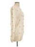 Blu Pepper Polka Dots Ivory Pullover Sweater Size L - photo 4