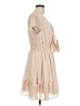 Unbranded 100% Polyester Tan Casual Dress Size L - photo 4