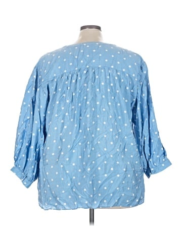 Rose + Olive 3/4 Sleeve Button-Down Shirt (view 2)