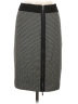 BCBGMAXAZRIA Chevron-herringbone Gray Casual Skirt Size M - photo 2