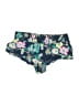 Wet Seal Floral Blue Shorts Size L - photo 1