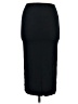 Leith Solid Black Casual Skirt Size M - photo 2