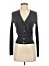 Tory Burch Gray Silk Cardigan Size XS - photo 1