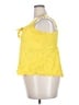 Torrid 100% Rayon Yellow Sleeveless Blouse Size 3X Plus (3) - photo 5