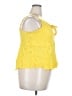 Torrid 100% Rayon Yellow Sleeveless Blouse Size 3X Plus (3) - photo 4