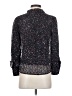 Aqua 100% Polyester Black Long Sleeve Blouse Size XS - photo 2
