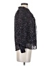 Aqua 100% Polyester Black Long Sleeve Blouse Size XS - photo 4