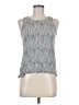 Le Lis Silver Sleeveless Blouse Size M - photo 1