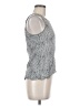 Le Lis Silver Sleeveless Blouse Size M - photo 4
