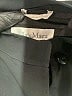 Max Mara Solid Black Coat Size 14 - photo 6